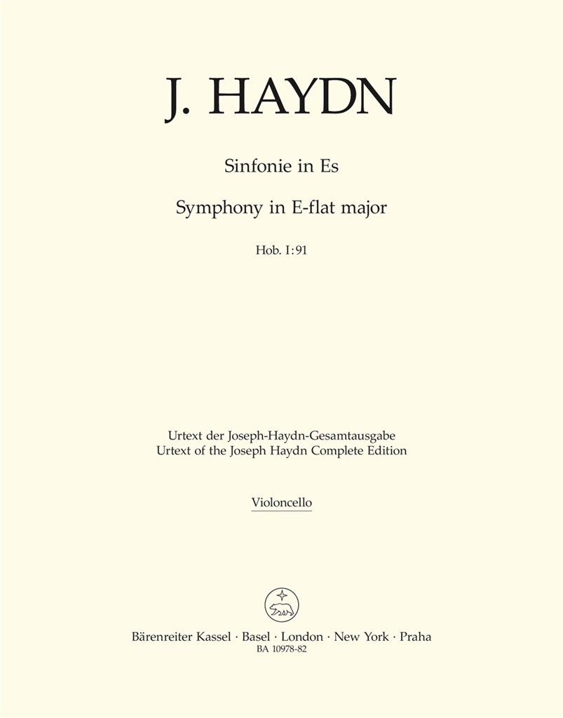 Symphony in Eb major Hob. I:91